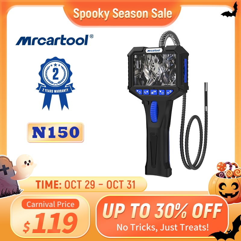 【Black Friday Prices】MRCARTOOL N150 210° Articulating Borescope