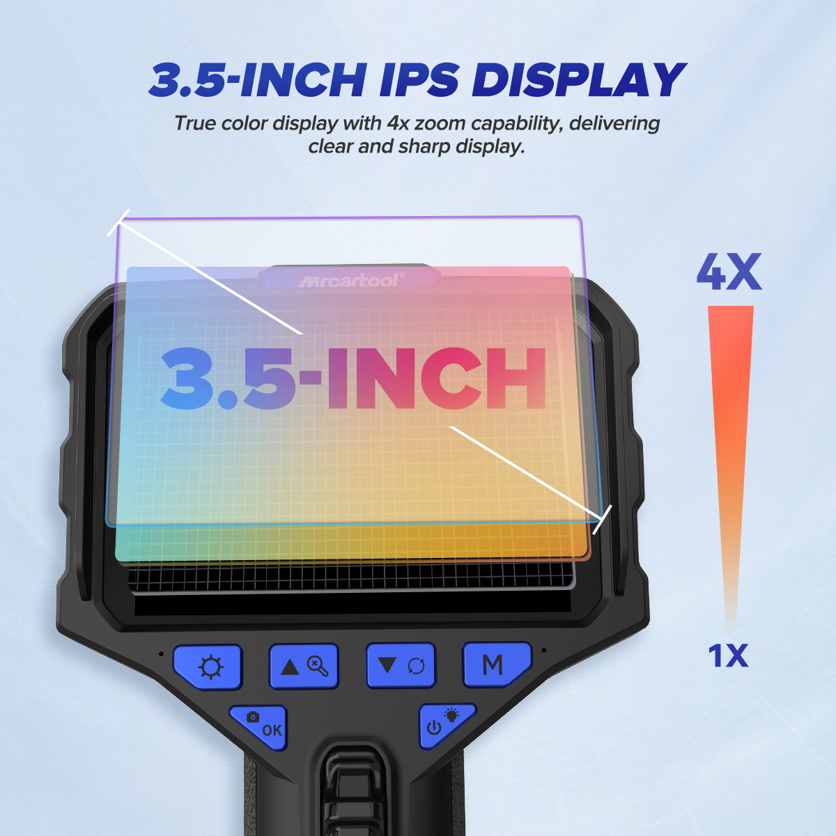 MRCARTOOL N220 Digital Inspection Camera 3.9mm 210° - Imagen 4