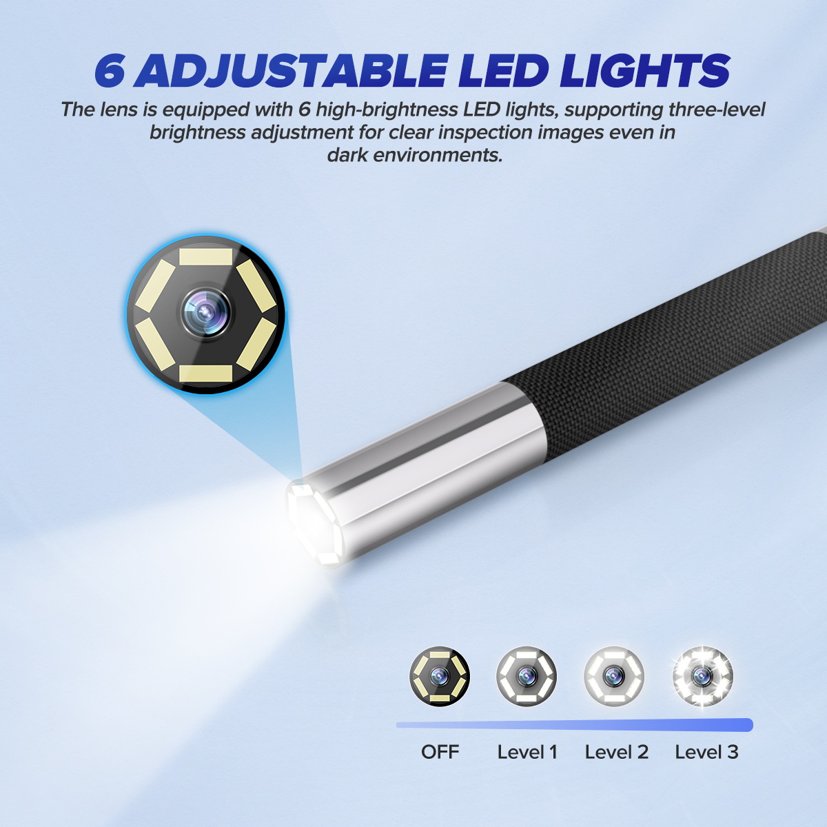 MRCARTOOL N220 Digital Inspection Camera 3.9mm 210° - Imagen 7
