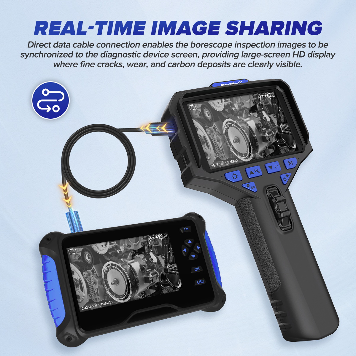 MRCARTOOL N220 Digital Inspection Camera 3.9mm 210° - Imagen 11