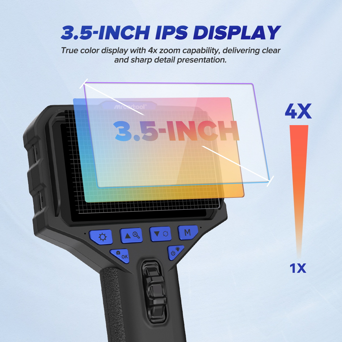 MRCARTOOL N130 Flexible Scope Camera 5.5mm 1-Meter Cable 210° - Imagen 6