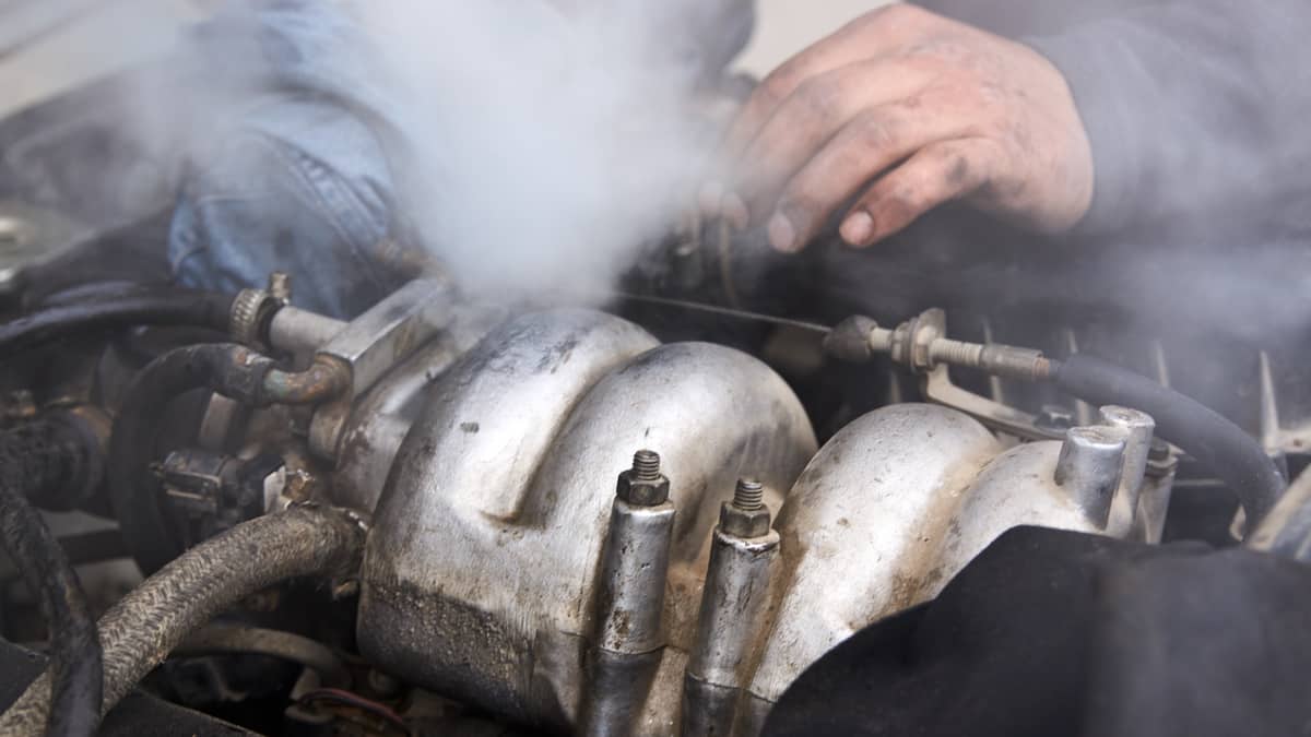 car smoke machine