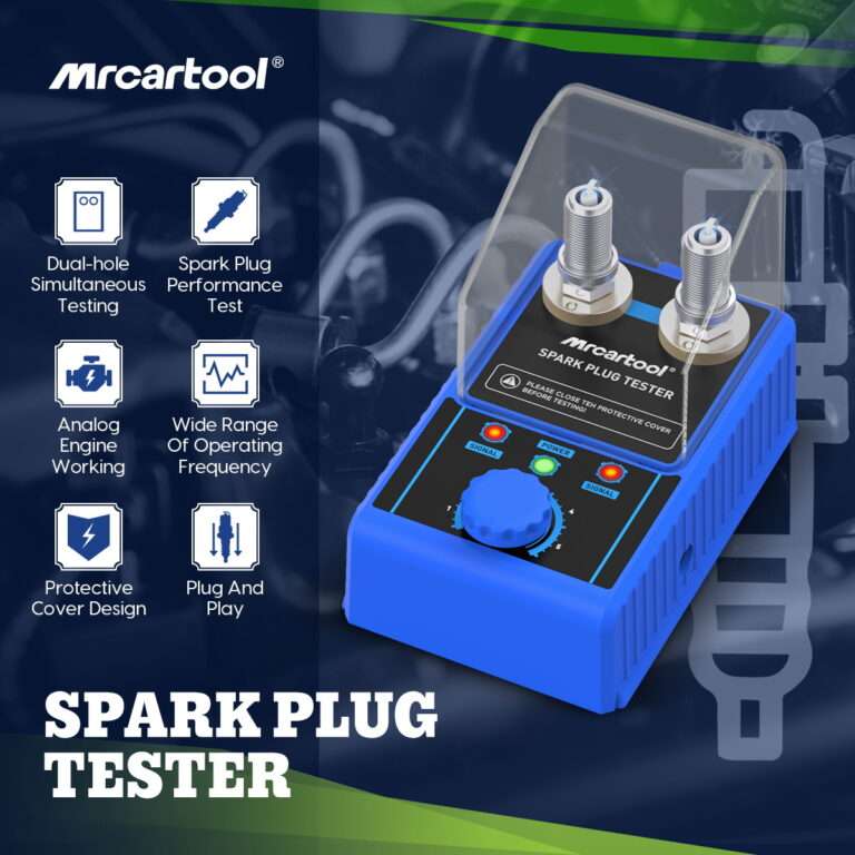 Alternative view of MRCARTOOL Car Spark Plug Tester with Auto Adjustable for 12V Vehicles
