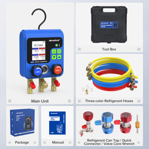 MRCARTOOL L205 Refrigerant Analyzer Refrigerant Tester - Image 10