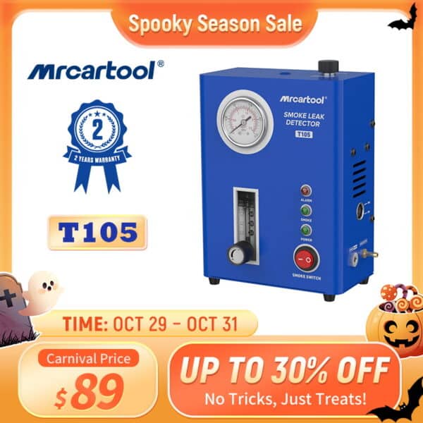 【Black Friday Prices】MRCARTOOL T105 Smoke For Leak Detection Evap Leak Tester