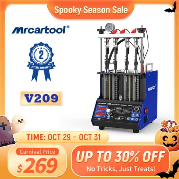 MRCARTOOL V209 GDI Fuel Injector Cleaner 4-Cylinder Gasoline Outboard Motor