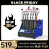 【Black Friday-Preise】MRCARTOOL V311 6-Zylinder-GDI-Kraftstoffinjektor-Reinigungsmaschine