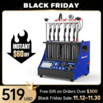 【Black Friday-Preise】MRCARTOOL V311 6-Zylinder-GDI-Kraftstoffinjektor-Reinigungsmaschine