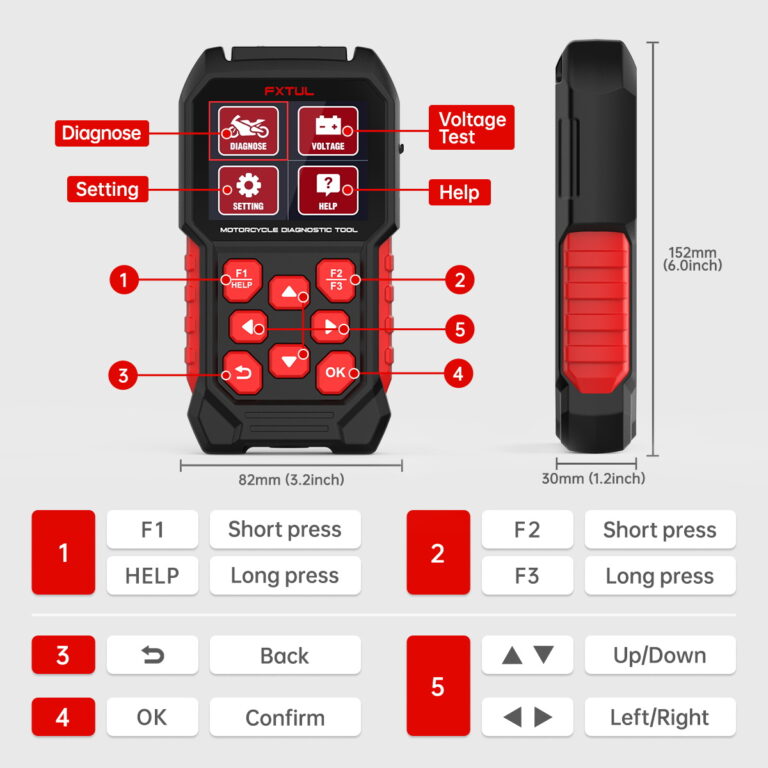 FXTUL Motorbike Diagnostic Tool