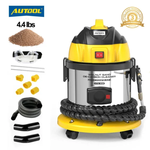 Walnut Shell Sand Blaster​ Engine Clean Machine​-AUTOOL HTS558