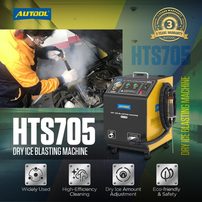 Alternative view of AUTOOL HTS705 Dry Ice Blaster Automotive Engine Chassis Cleaner