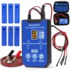 MRCARTOOL Fuel Pressure Tester Supports 12V Injectors Six Adapters