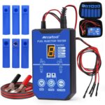 MRCARTOOL Tester iniettori Kit di prova pressione carburante pulito