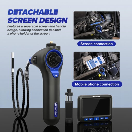 N180 Borescope Cylinder Inspection 360° Waterproof Endoscope Camera - Image 7