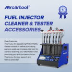 MRCARTOOL V Series Car Injector Cleaner Machine Service Parts