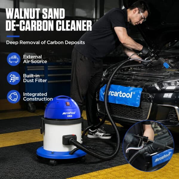 Alternative view of BL200 Walnut shell Sand Blaster For Carbon Deposits Cleaning