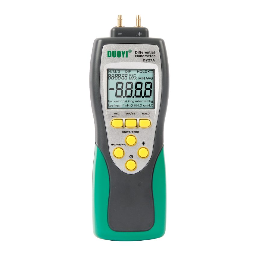 Digital Pressure GaugeDigital Differential Pressure Gauge DY27A