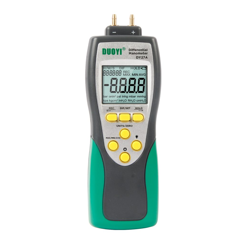 Digital Pressure GaugeDigital Differential Pressure Gauge DY27A
