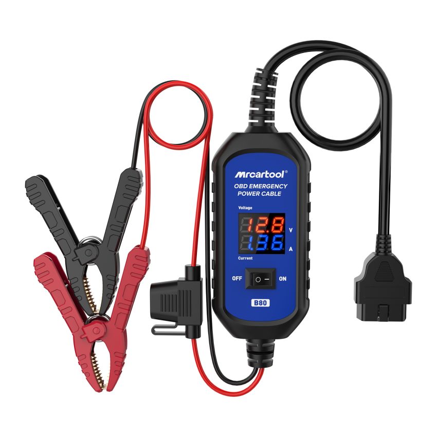 MRCARTOOL B80 Car Battery Helper OBD Memory Saver Car