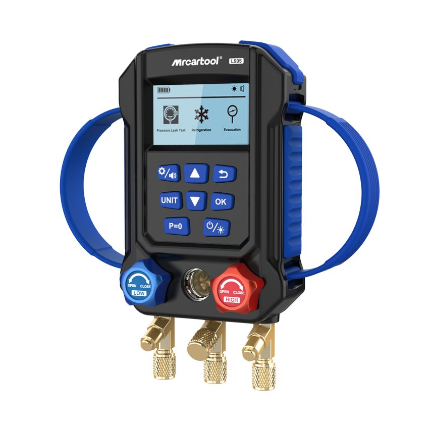 Digital Refrigeration Gauges MRCARTOOL L505 manifold gauge set