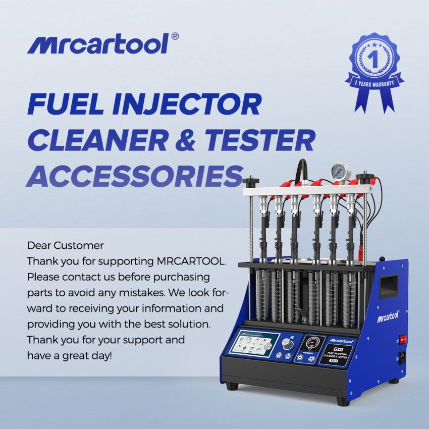 v311 injector flow tester